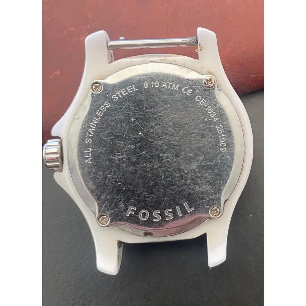 Unisex 40mm Thick Case Fossil Watch, CE-1034, No Band